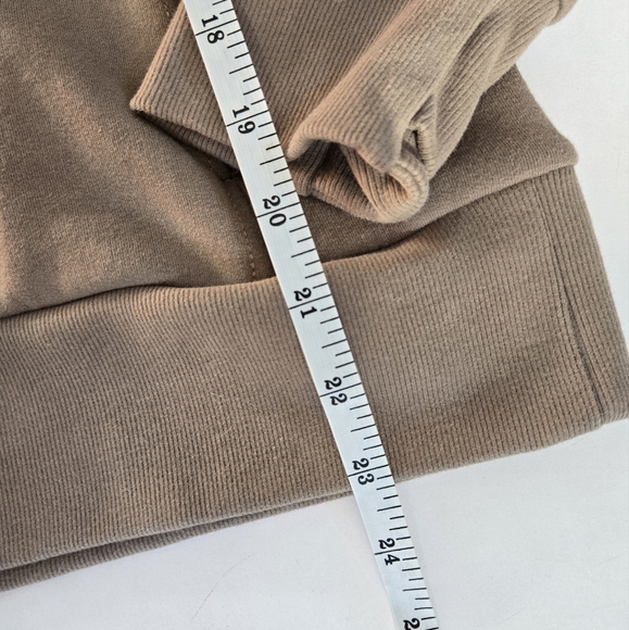 Athleta Retroplush Revive Hoodie Sweatshirt in Pyrite womens sz Small - Picture 11 of 11